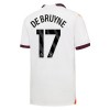 Camisola Manchester City Kevin De Bruyne 17 Homen Equipamento 2ª 23/24